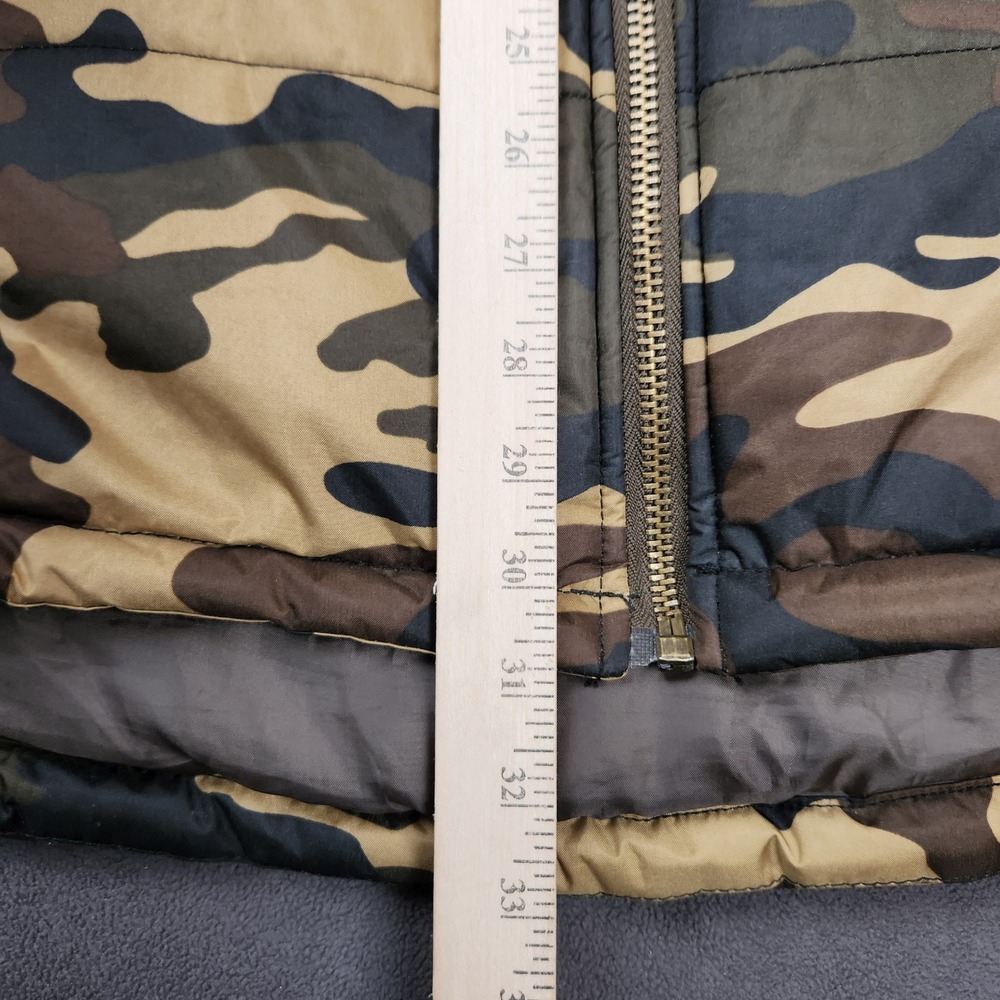 PJ Mark Camouflage Puffer Vest Mens‎ Extra Large XL Sleeveless Jacket Camo - Picture 7 of 8